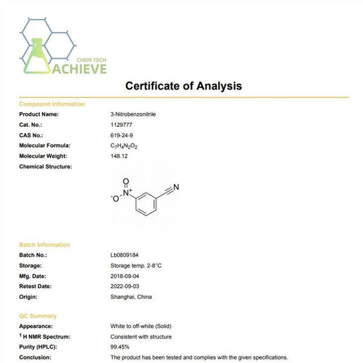 3-Nitrobenzonitrile CAS 619-24-9