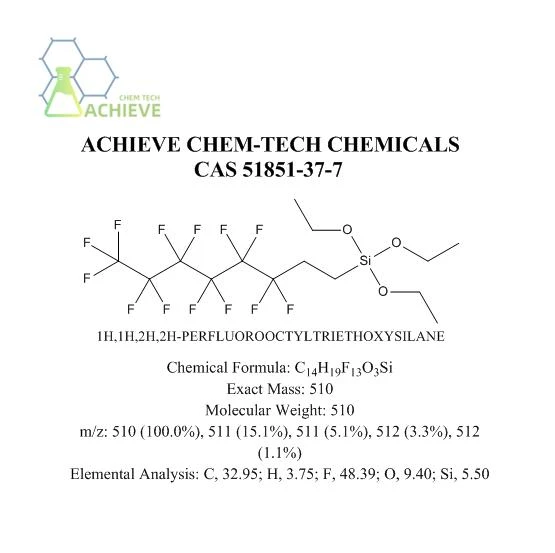 PERFLUOROOCTYL TRIETHOXYSILANE CAS 51851-37-7