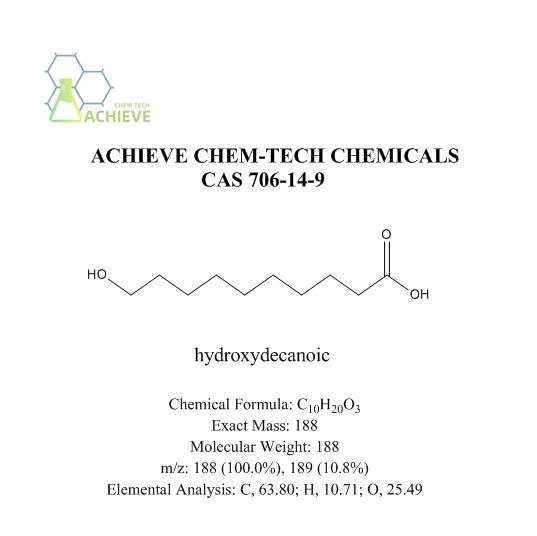 Hydroxydecanoic CAS 706-14-9
