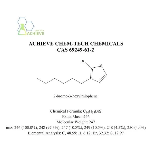 2-Bromo-3-hexylthiophene CAS 69249-61-2