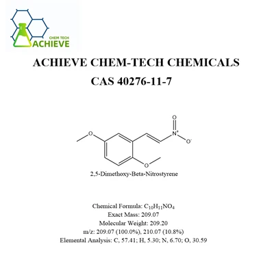 2,5-Dimethoxy-Beta-Nitrostyrene CAS 40276-11-7